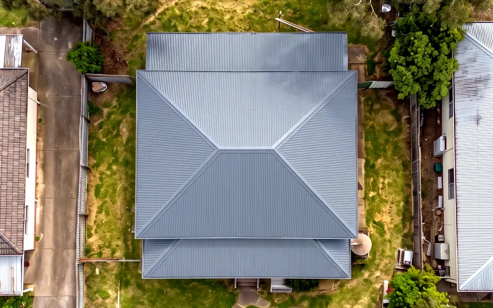 Metal roof restoration
